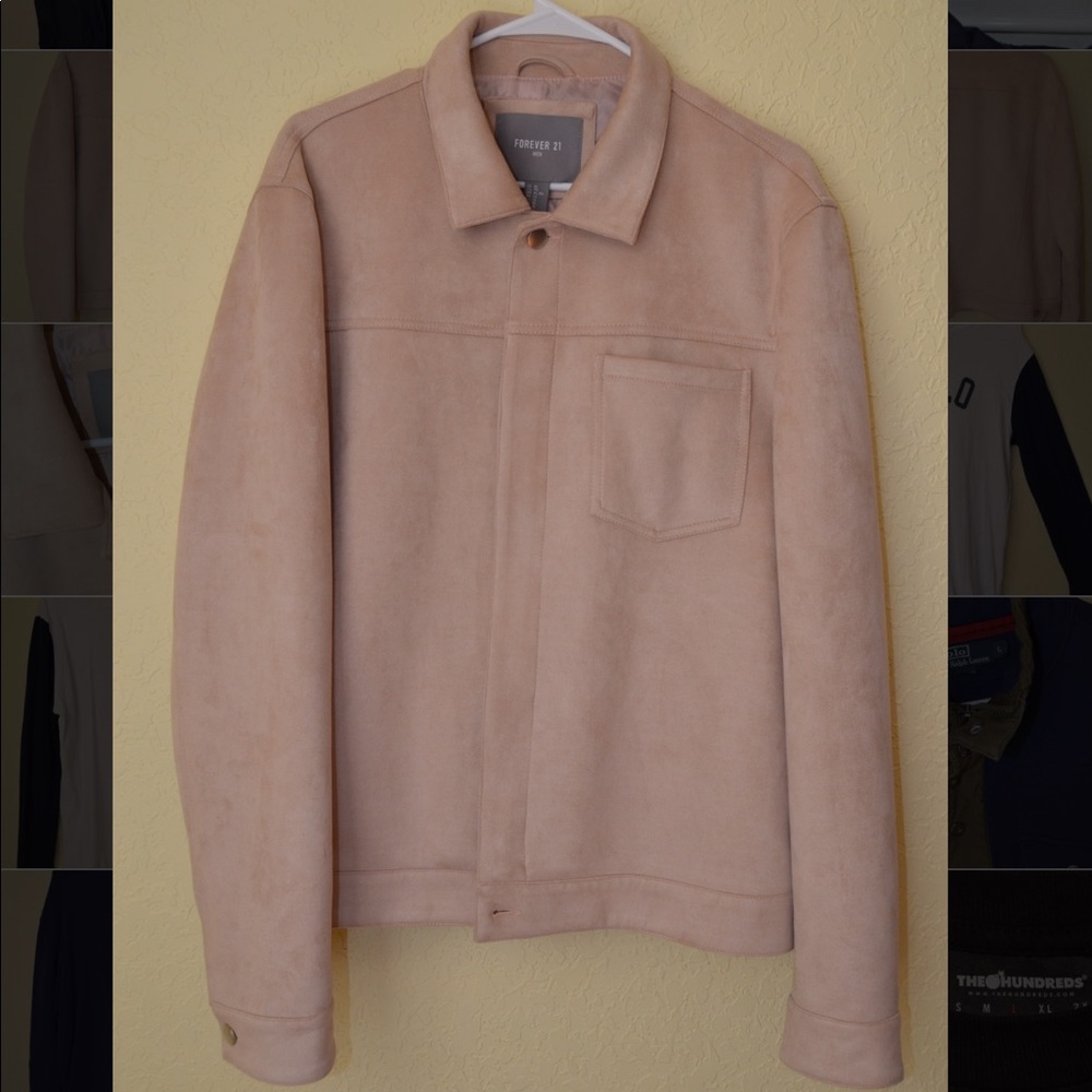Forever 21 suede coat